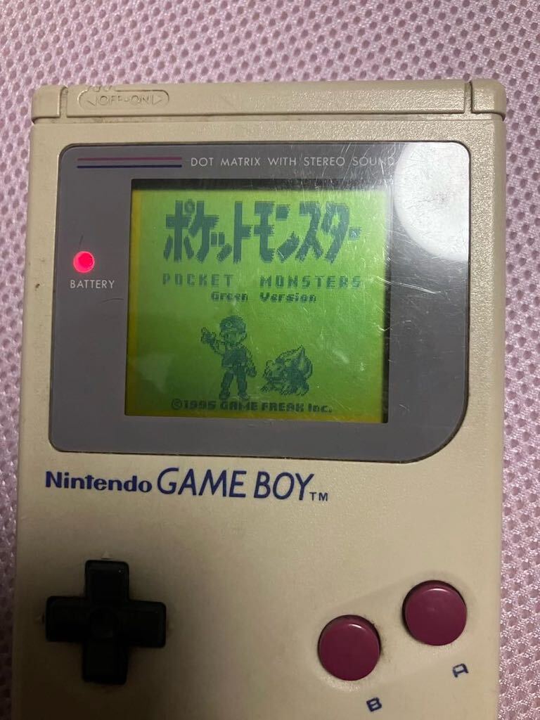 ゲームボーイ GAMEBOY ポケットモンスター　緑_画像4