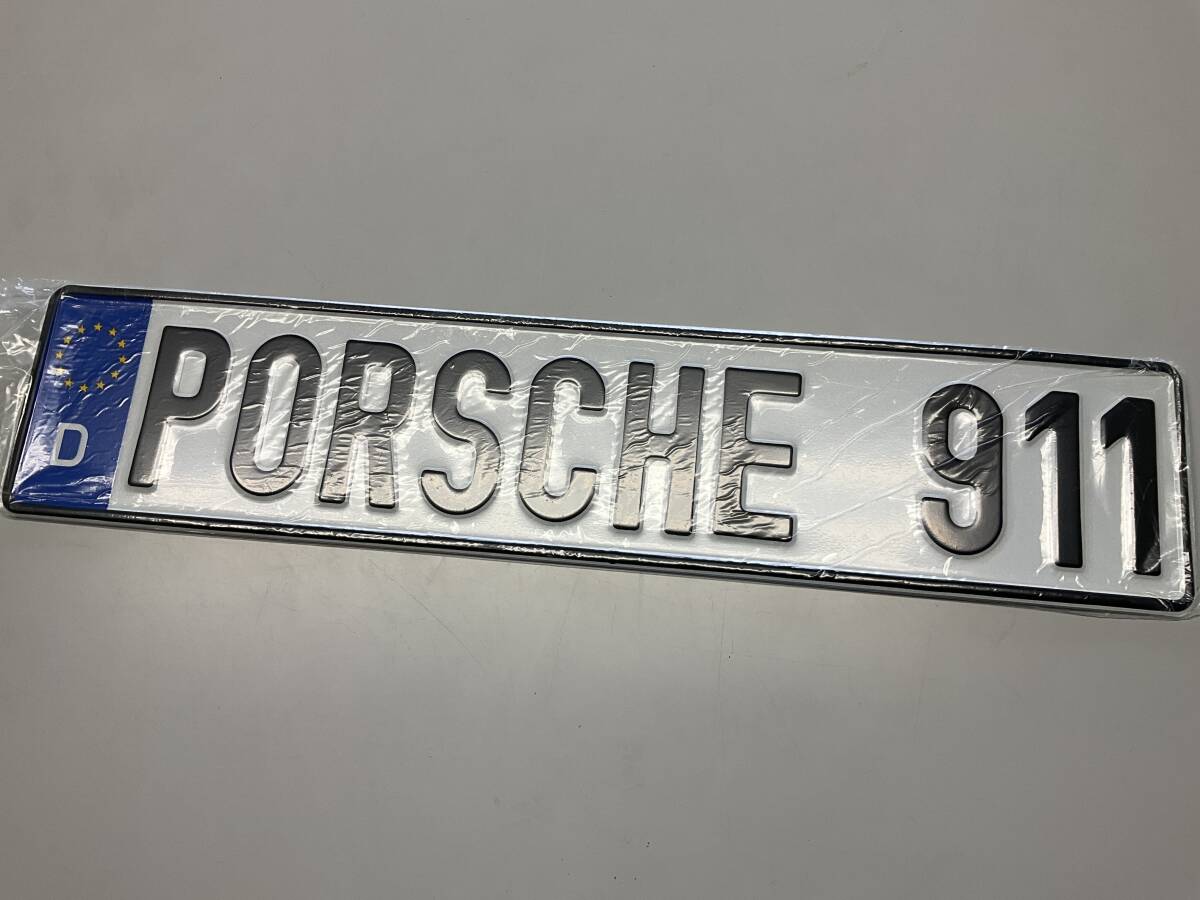 ★ PORSCHE 911 ポルシェ 911 ドイツ・ユーロナンバープレート　　