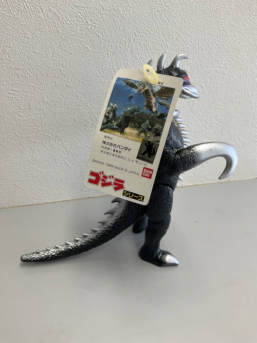 * не использовался с биркой * Godzilla серии Bandai gai gun sofvi 1990 год JAPAN высота : примерно 20cm