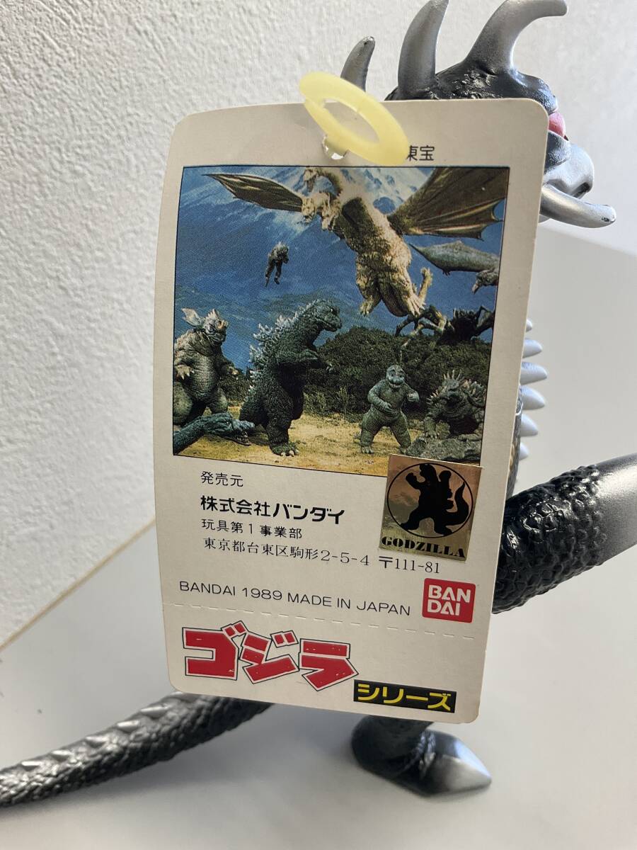 * не использовался с биркой * Godzilla серии Bandai gai gun sofvi 1990 год JAPAN высота : примерно 20cm