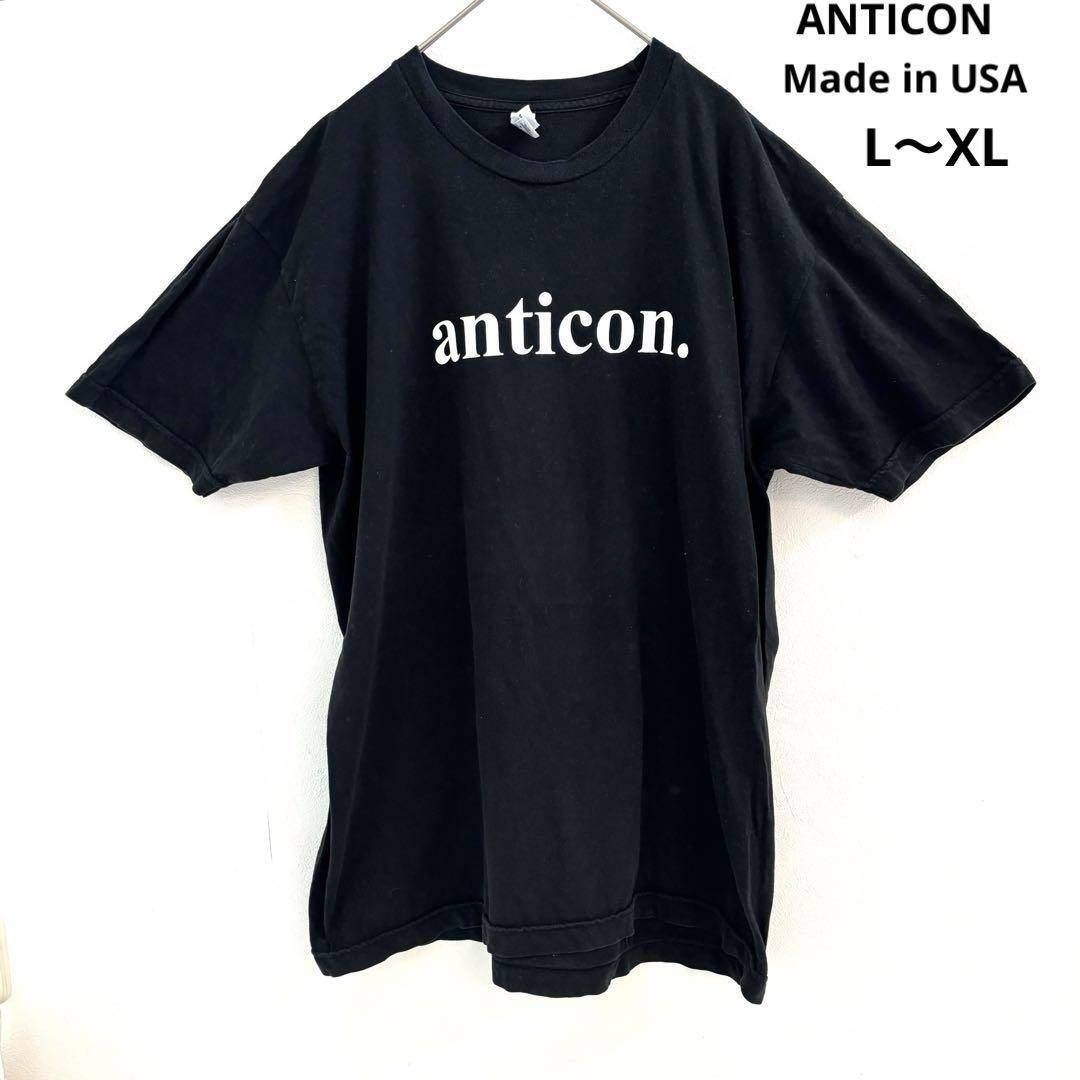 レア　ANTICON アンチコン Tシャツ 蟻ロゴ　Made in USA L_画像1