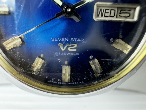 N10-014-0515-156　【中古】CITIZEN　シチズン　SEVEN STAR V2　時計　腕時計　オートマチック式　動作確認済　1スタ_画像3