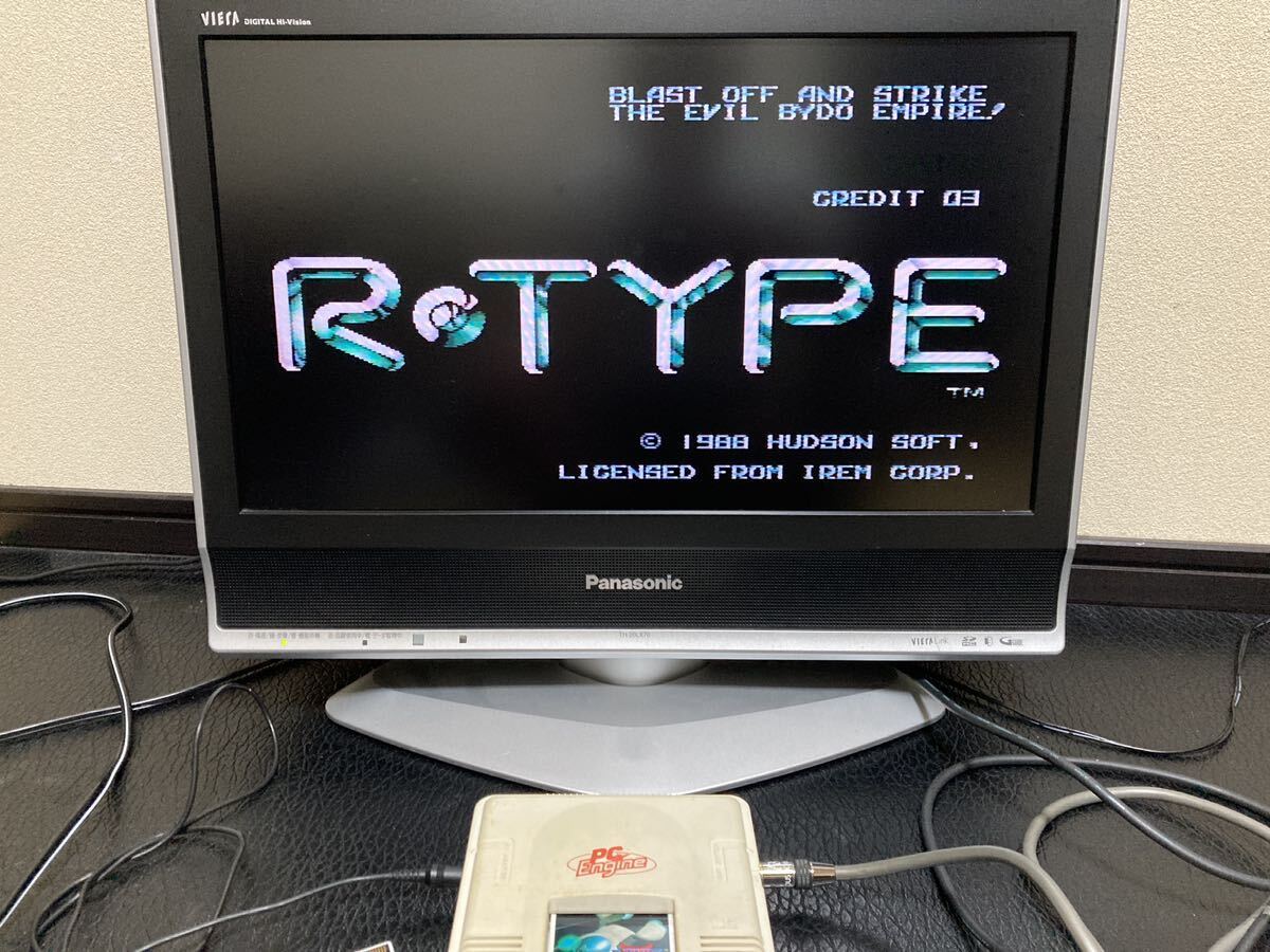 ★PCエンジン 用Huカード　R-TYPE1_画像2