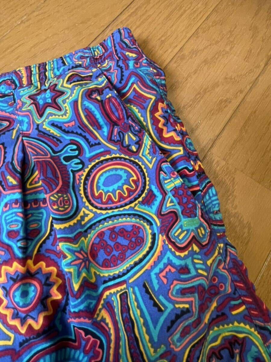 Patagonia パタゴニア 雪なしタグ 90s バギーズショーツ 幾何学 Patagonia パタゴニア 雪なしタグ 90s バギーズショーツ 幾何学
