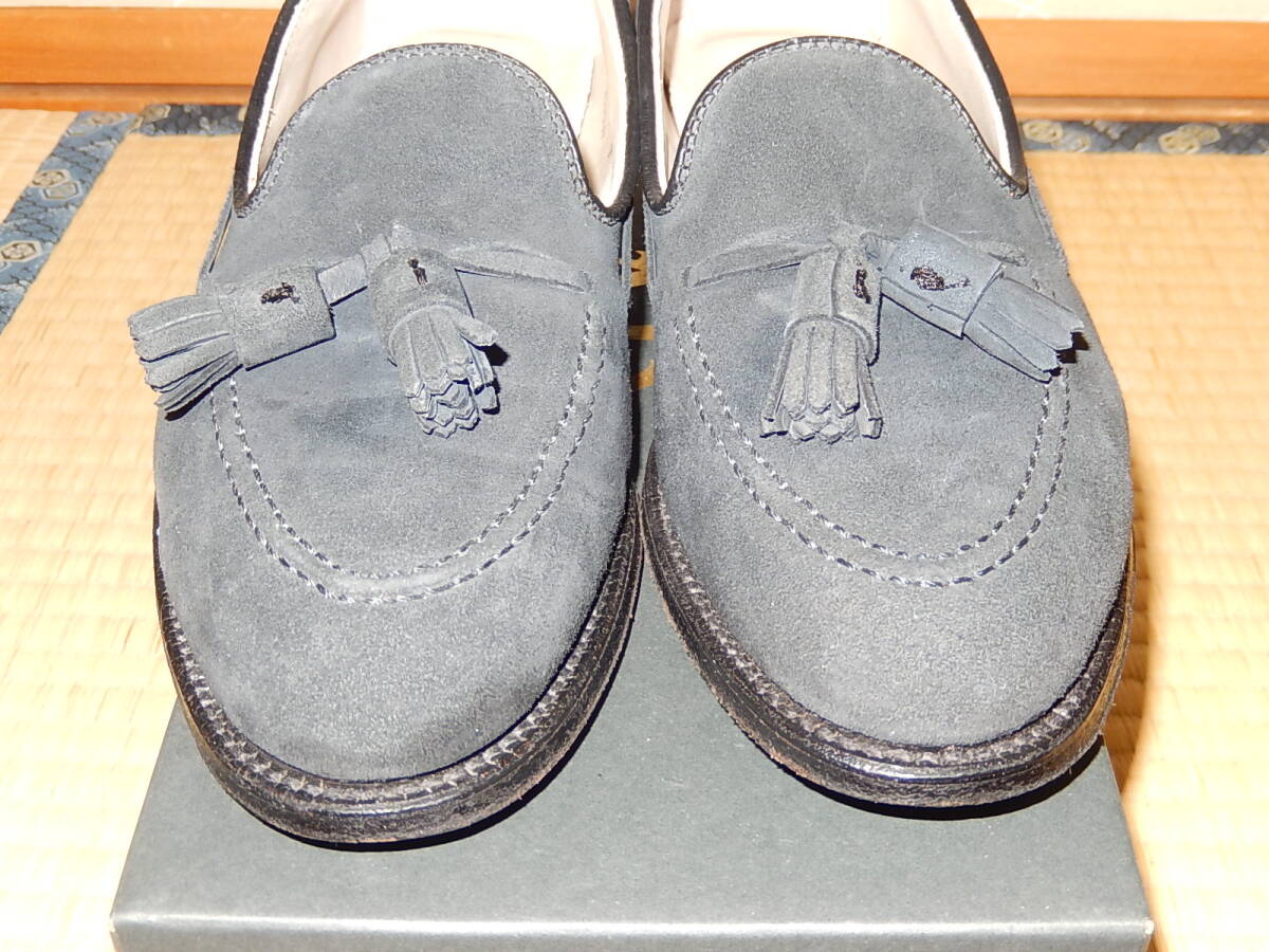 ☆美品 ALDEN オールデン タッセルローファー スエード ネイビー ☆美品 ALDEN オールデン タッセルローファー スエード ネイビー