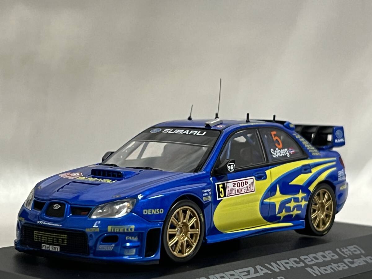 HPI 1/43 スバル インプレッサ WRC 2006 ラリー・モンテカルロ ペター・ソルベルグ の画像1