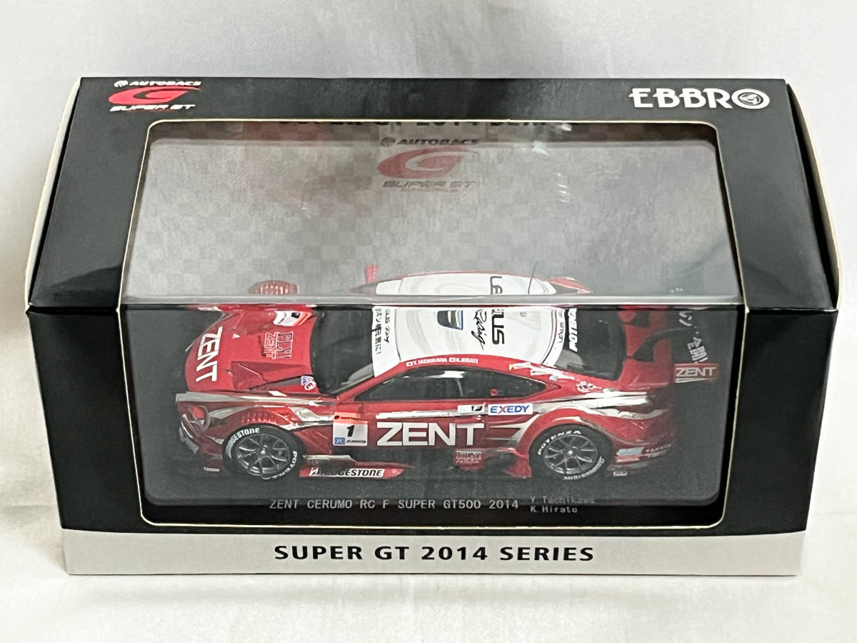 エブロ 1/43 ZENT CERUMO RC F スーパーGT GT500 2014 立川祐路 エブロ 1/43 ZENT CERUMO RC F スーパーGT GT500 2014 立川祐路