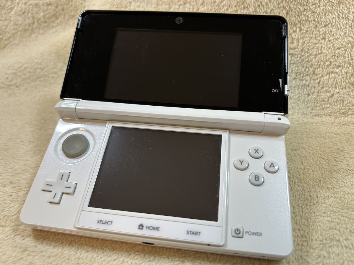 【美品】【動作確認済み】任天堂 ニンテンドー Nintendo 3DS アイスホワイトの画像6