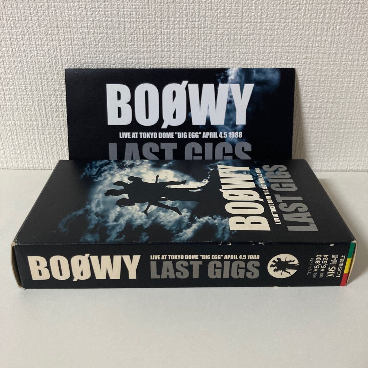 BOOWY *LAST GIGS VHS видео 