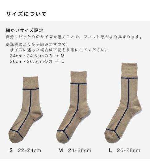 シックストックス ソックス メンズ レディース ライン 日本製 靴下 S