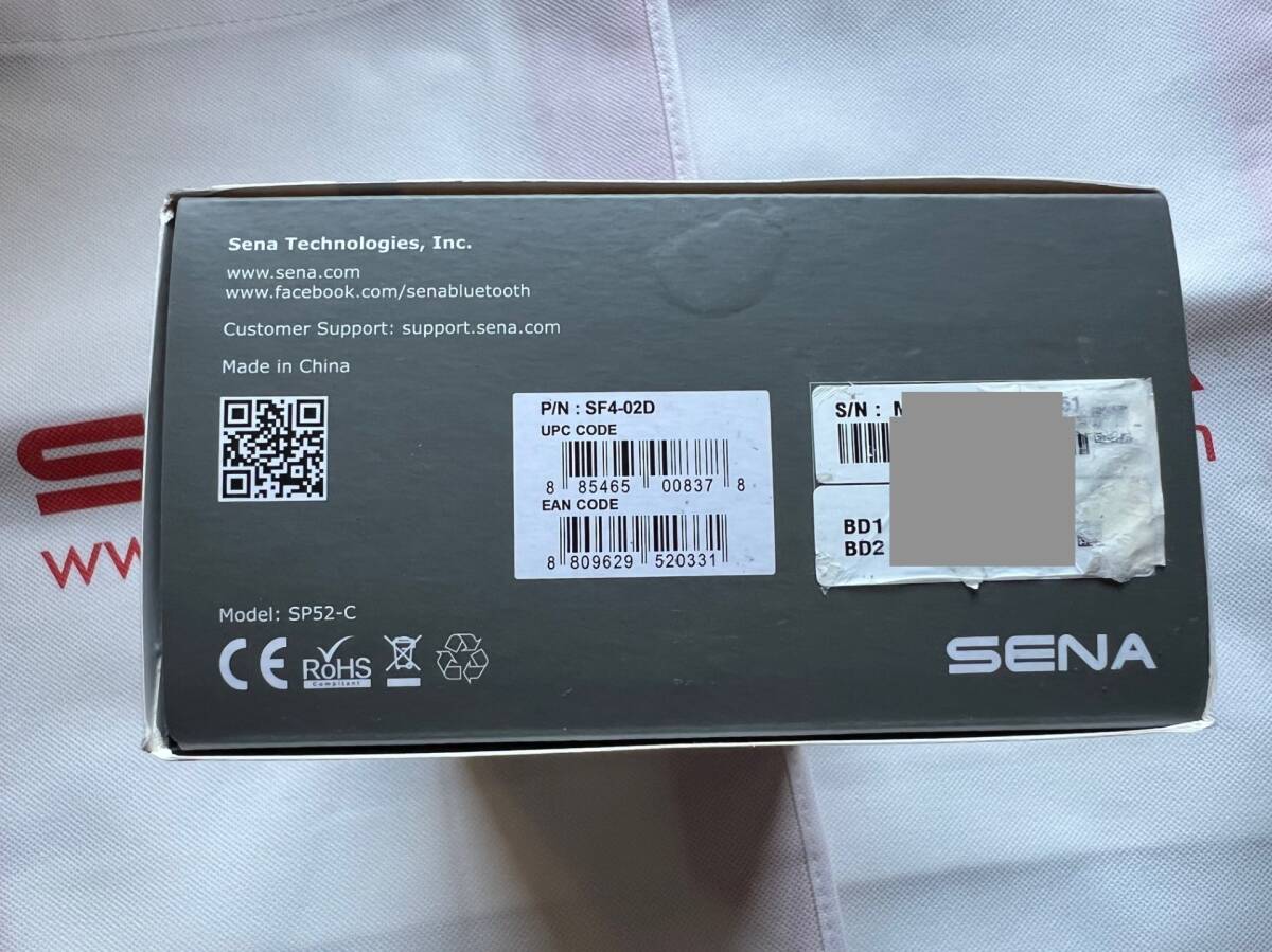 SENA Senna SF4 DUAL intercom in cam bike motorcycle headset * North America regular parallel imported goods * operation verification / Japanese . modification ending new goods 