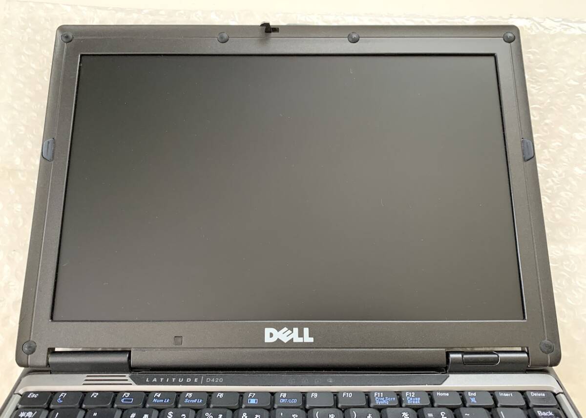 [ Junk ]Dell Latitude D420 CoreDuo U1400 1.2GHz 1GB RAM HDD нет включая доставку 