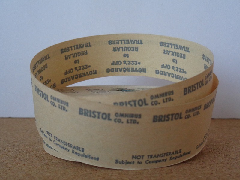 イギリス　 ロ－ルチケット 　 Bristol_画像1
