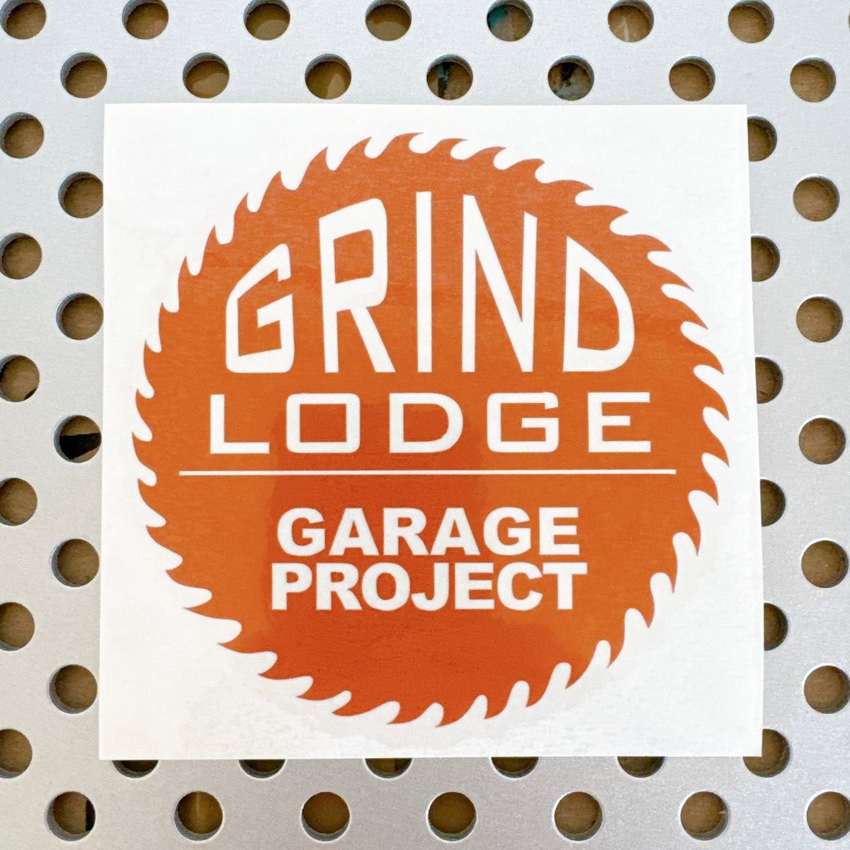 正規品】 GRINDLODGE グラインドロッジ ステッカー オレンジ 正規品】 GRINDLODGE グラインドロッジ ステッカー オレンジ