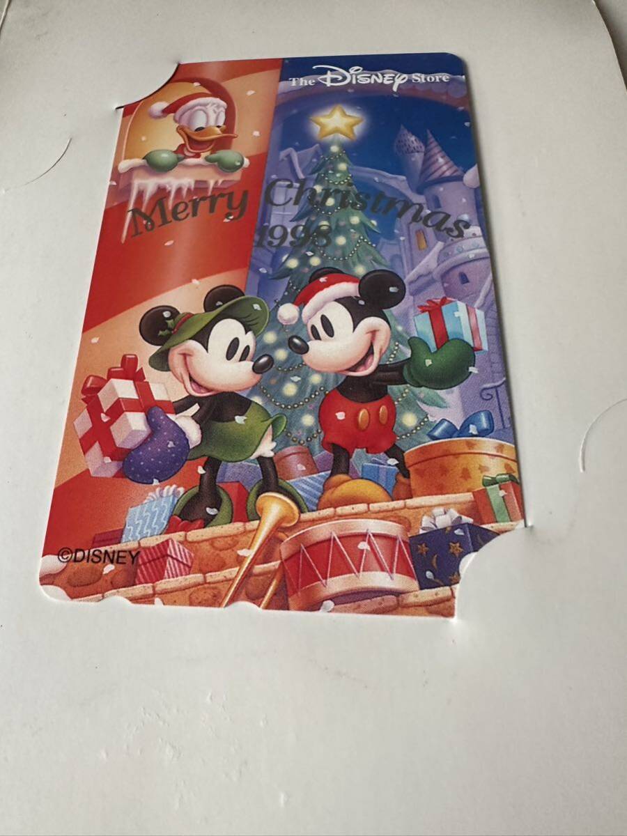 [ unused ] Disney store Mickey Mouse Pooh telephone card 3 pieces set 