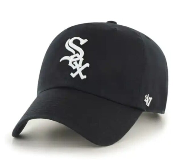 MO/ 47BRAND (フォーティーセブンブランド) White Sox'47 CLEAN UP Black (4573165791459)_画像1