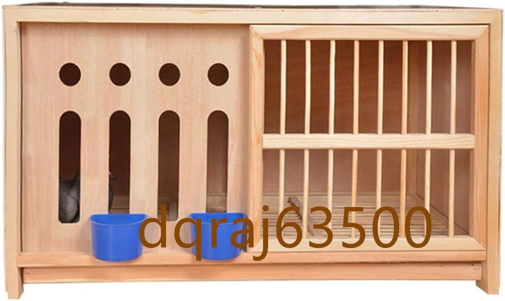  bird cage * cage Pigeon pairing cage Pigeon racing . paper dove. nest natural wood. nest box Pigeon supplies shade -door design rotation door bolt 