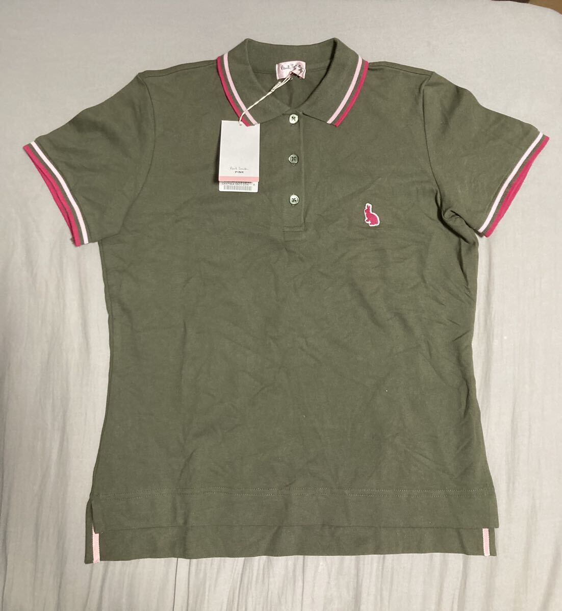  Paul Smith (Paul Smith) polo-shirt with short sleeves (M) olive green lady's 