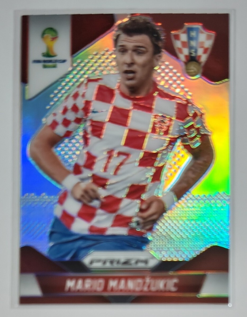 Panini PRIZM WORLD CUP 2014 MARIO MANDZUKIC No.120 silver prizm クロアチア代表の画像1