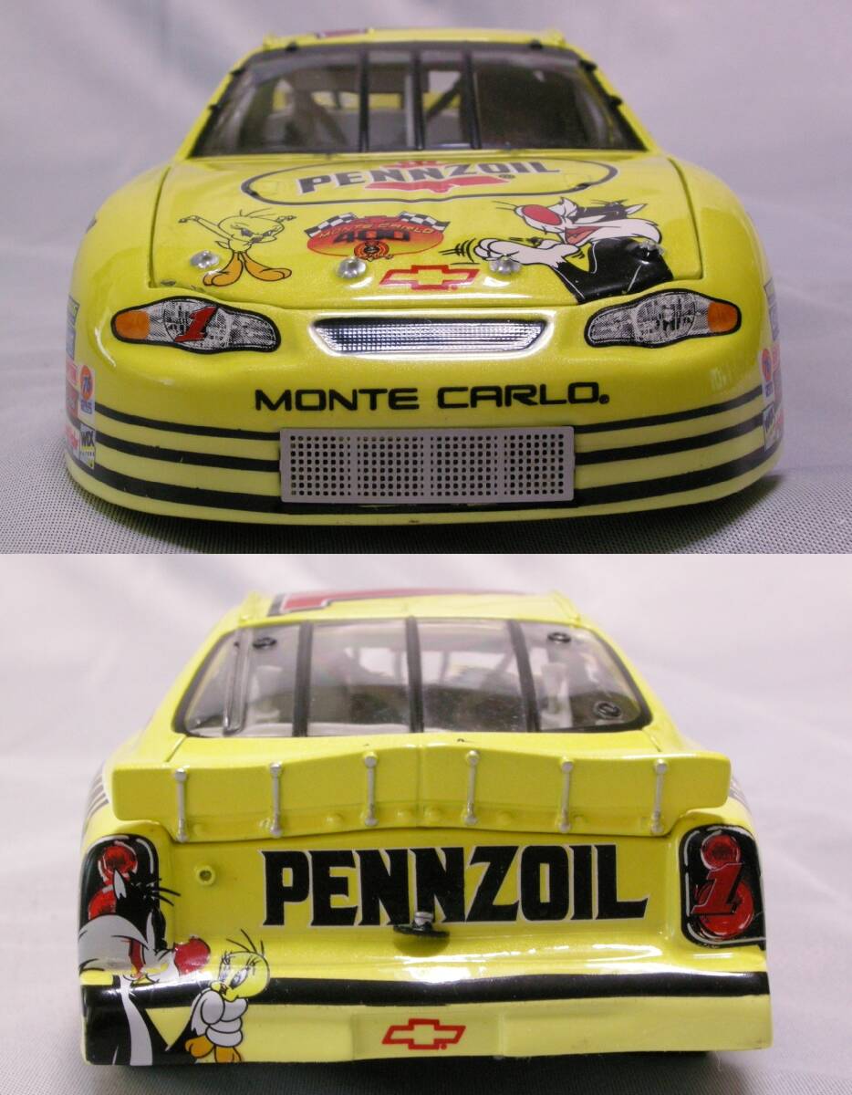 1/24 ACTION NASCAR STEEVE PARK 1 2001 Monte Carlo 400 Looney Tunes_画像5
