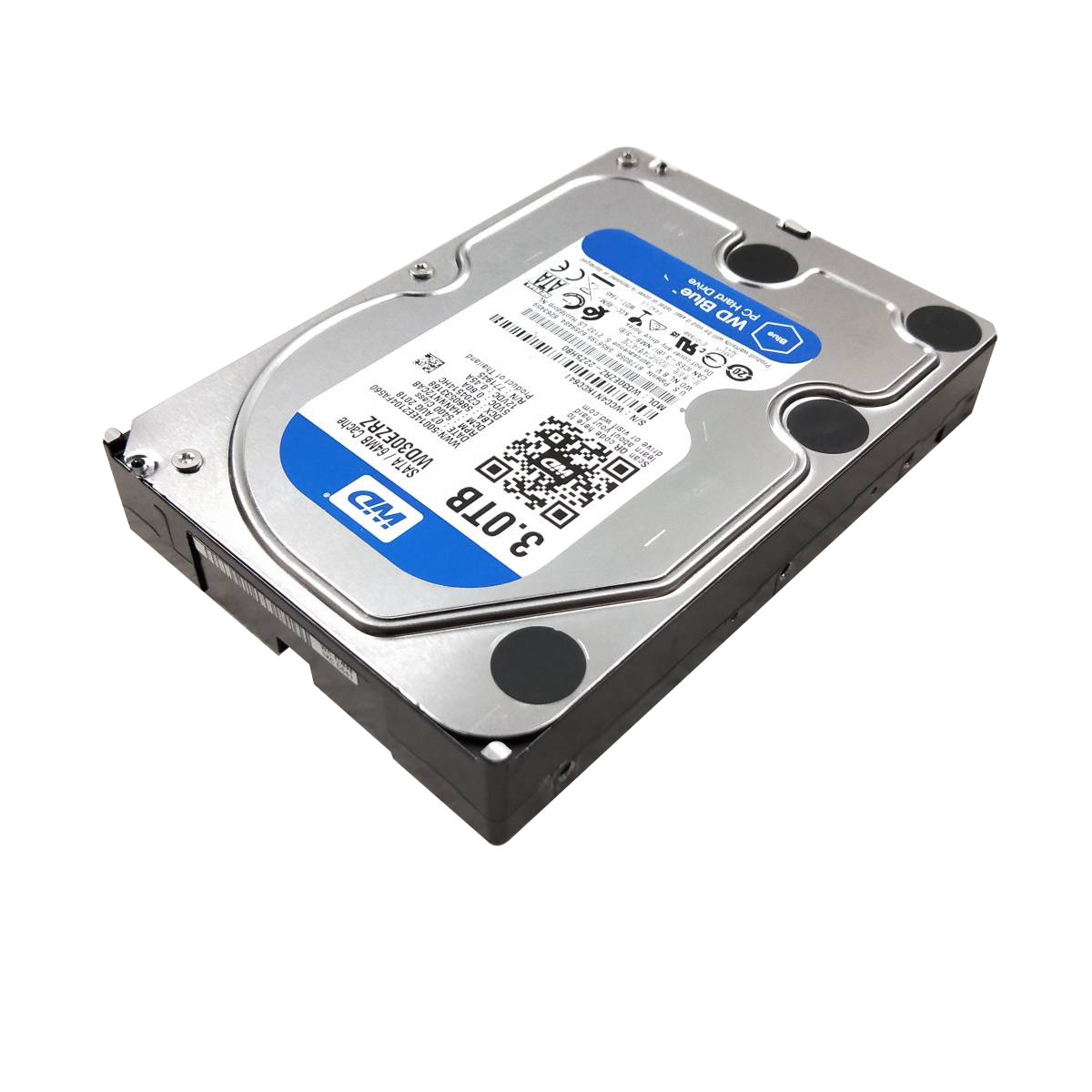 【中古パーツ】3.5 SATA 3TB 1台 正常 WDC WD30EZRZ 使用時間0H■ HDD5004_画像1