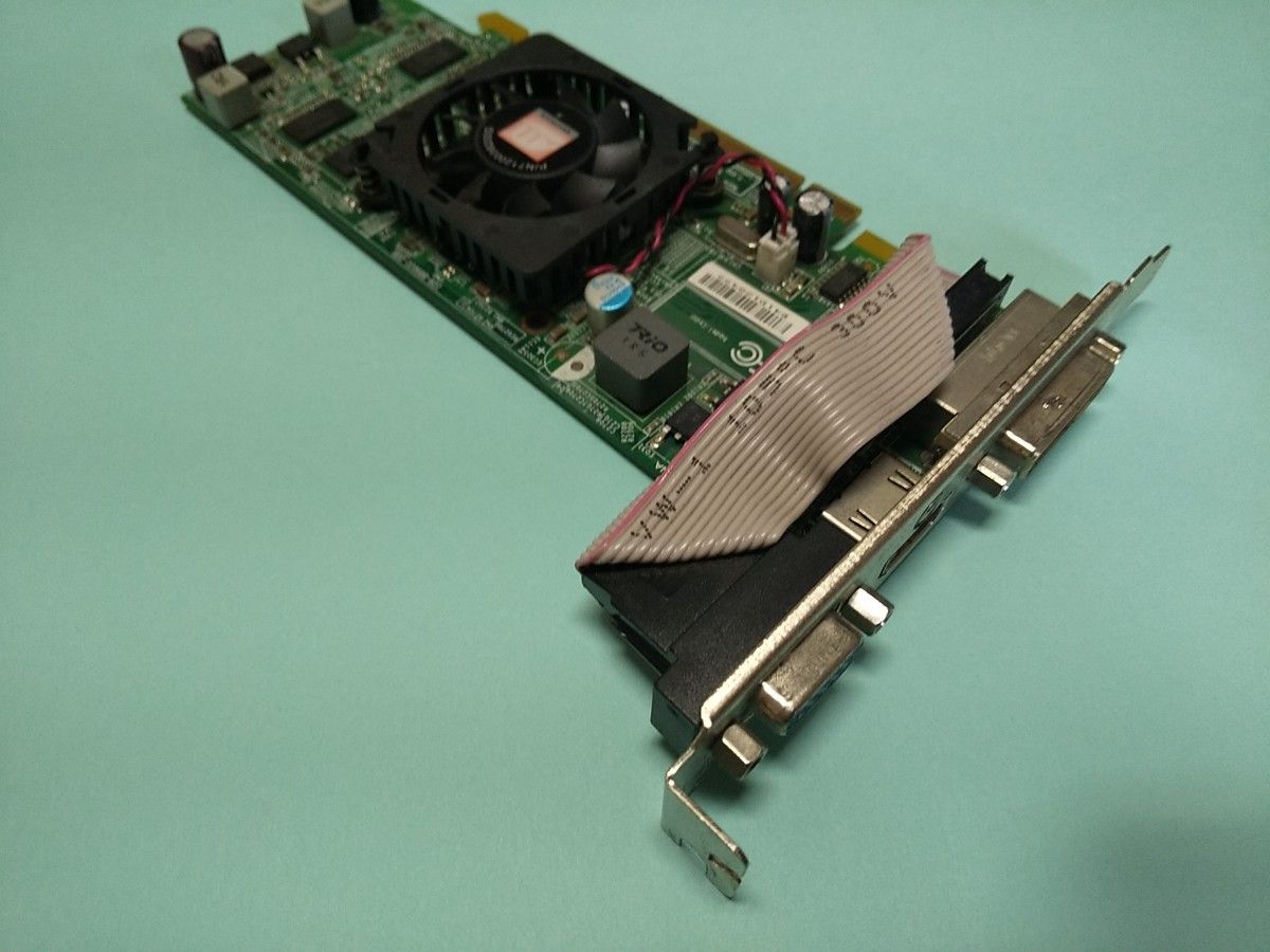 Radeon  HD5450 1G 動作品 ロープロファイル PCI-Express 64bit