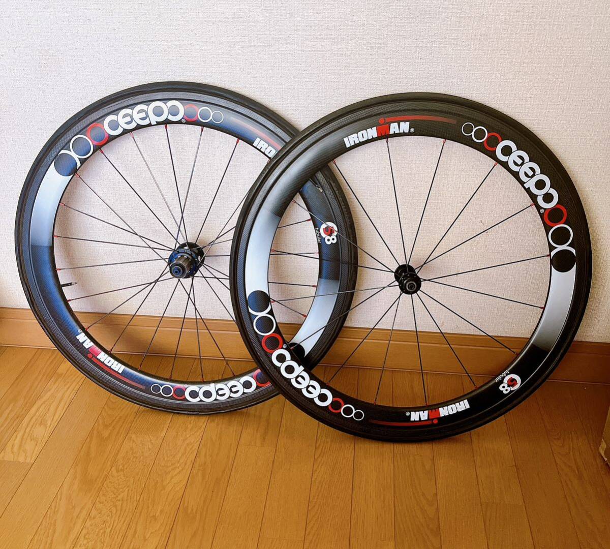 CEEPO シーポ アイアンマン カーボンホイール 58mm チューブラー