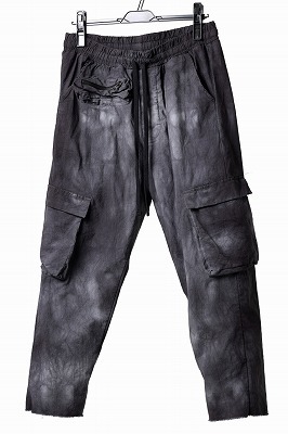 thomkrom DRAW STRINGS CARGO TROUSERS/DYEING WOVEN ELASTIC 定価28600円 BORIS BIDJAN SABERI JULIUS masnada N/07 A.F ARTEFACTの画像5