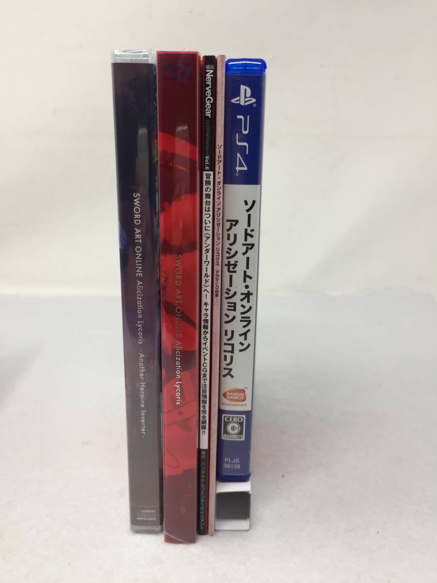 GY-600 PS4 未開封あり ソードアート・オンライン アリシゼーション リコリス 初回限定生産版 ゲームソフト プレステ4の画像2