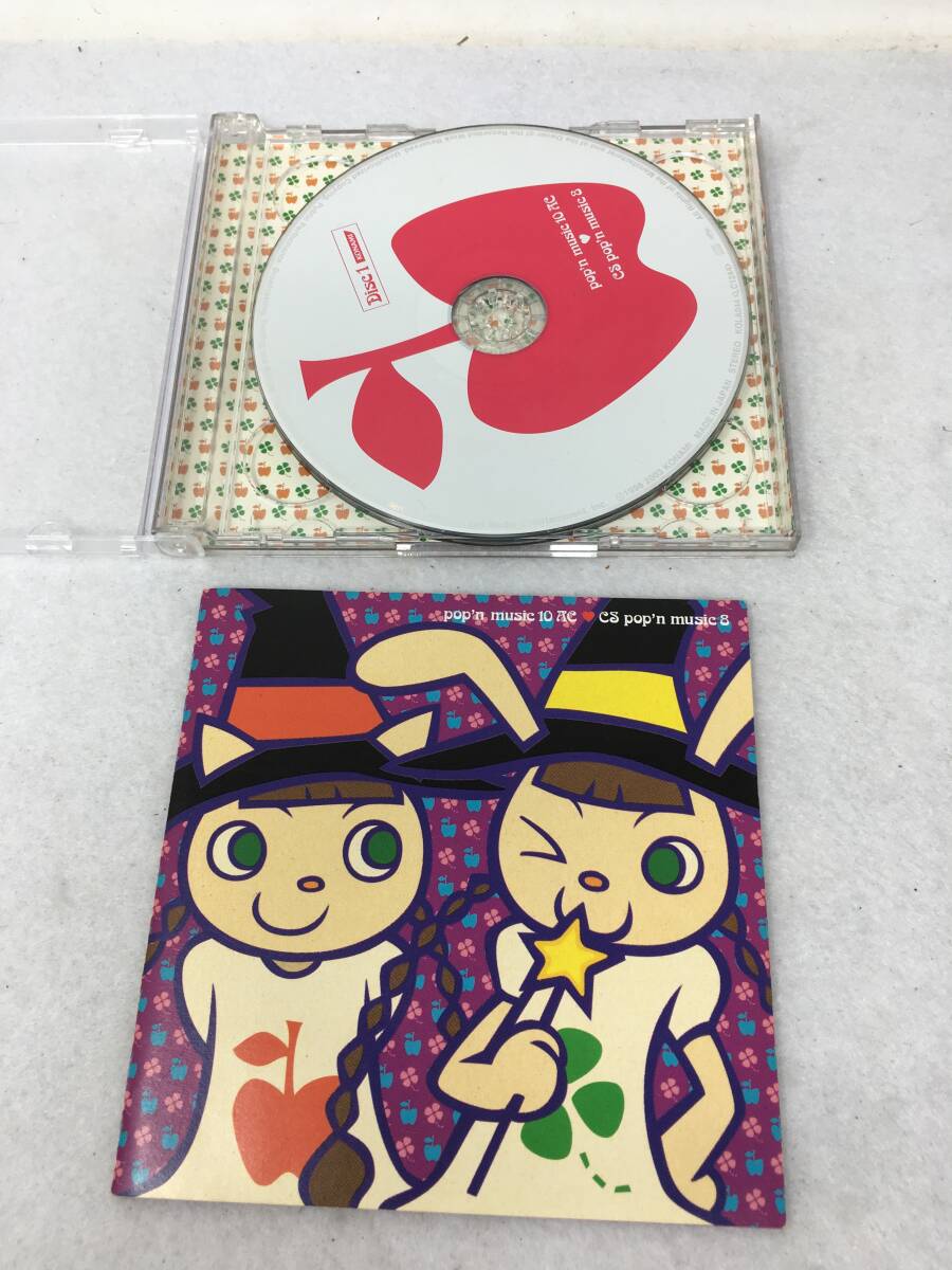 GY-676 CD セル版 pop'n music 10 AC CS pop'n music 8 コナミ GY-676 CD セル版 pop'n music 10 AC CS pop'n music 8 コナミ