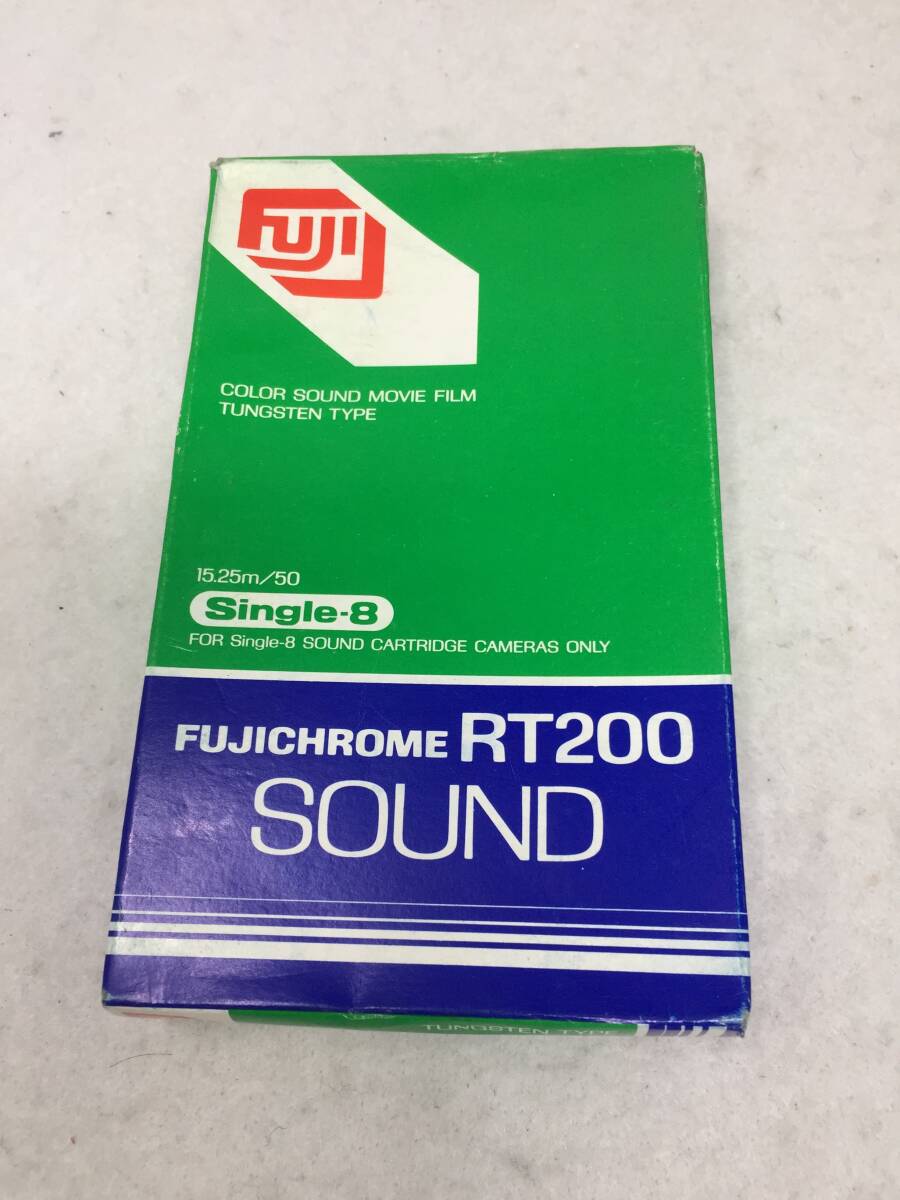 GY-877 unopened Fuji film 14 piece set sale Single-8 Fuji chrome RT200 sound camera exclusive use RT200 SOUND