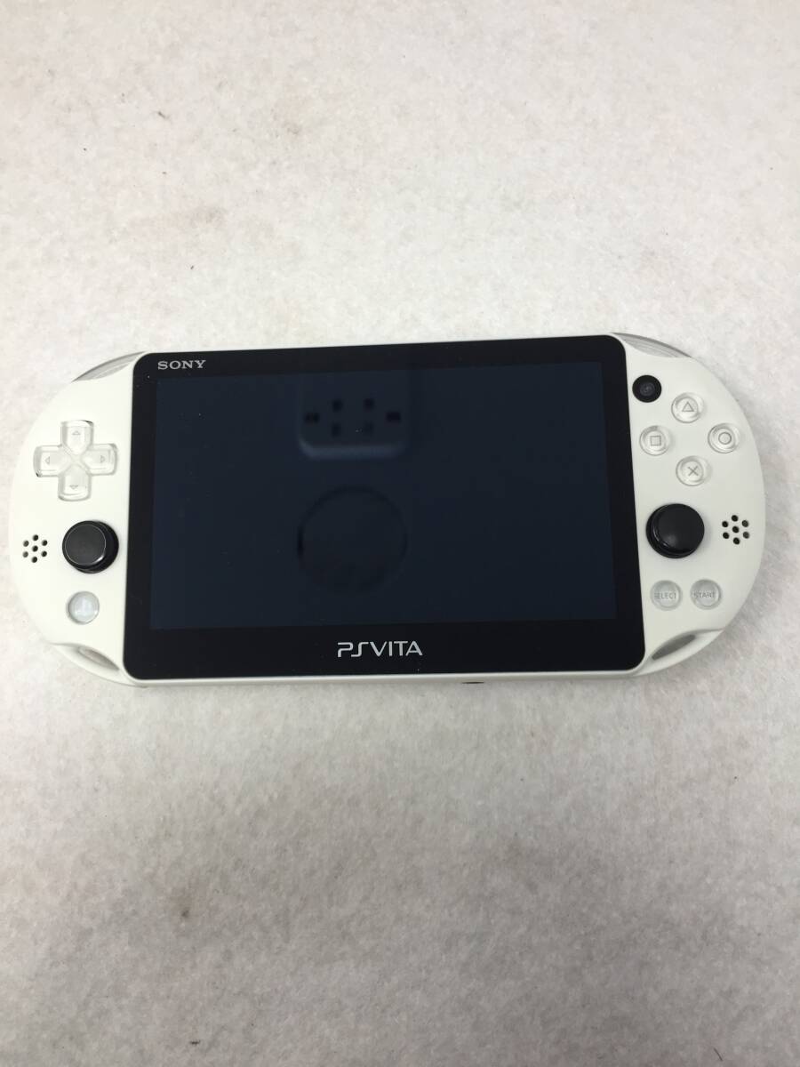GY-937 動作品 SONY PSVITA PCH-2000 本体 wifiモデル ホワイト Playstation VITA 本体のみ 初期化済の画像3