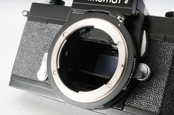 3169R694 ニコン Nikon Nikomat FTN Black body 一眼レフ フィルムカメラ [動作確認済]_画像9