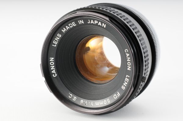 3170R695 キャノン Canon AE-1 SLR Film Camera FD 50mm f1.8 S.C. [動作確認済]_画像8