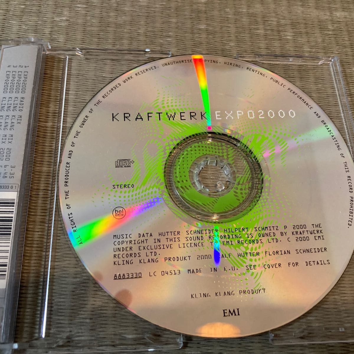 kraftwerk / expo2000【UK盤CDS】