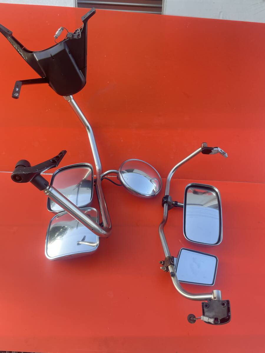  beautiful goods original Nissan UDk on to Lux plating mirror stay plating side mirror side mirror left right set Rei1260