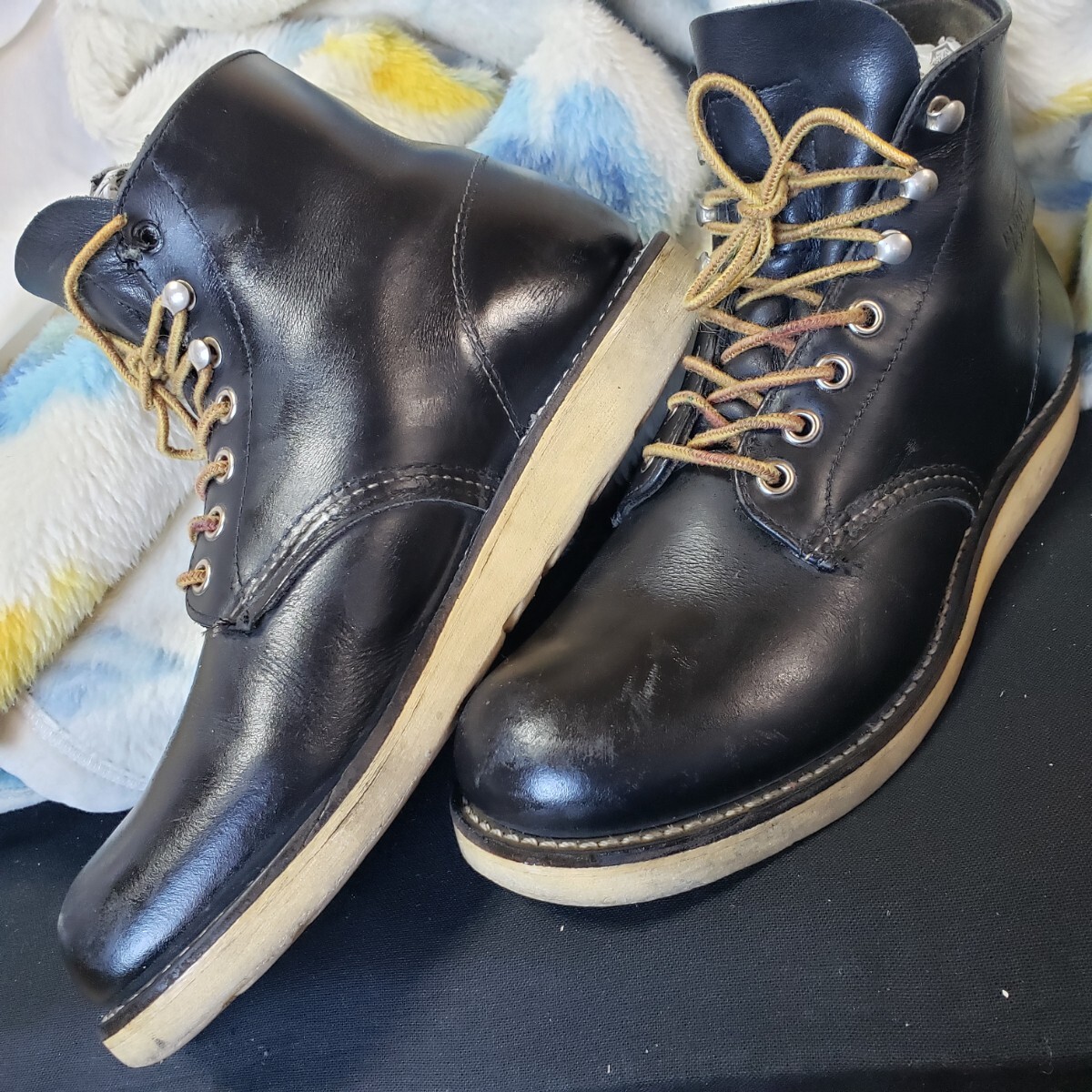 REDWING レッドウィング 8165 アイリッシュセッター IRISHSETTER レザー leather ブーツ BOOTS 皮革 shoes 米国製 black ブラック シューズ_画像1