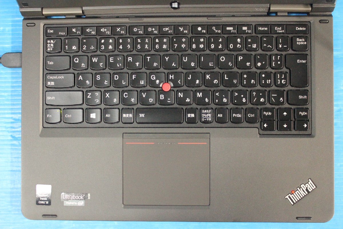 ■Lenovo■ ThinkPad Yoga [20C0-S18M00] / Core i3-4030U 1.9GHz / メモリ 4GB / HDD 500GB / OS無し_画像4