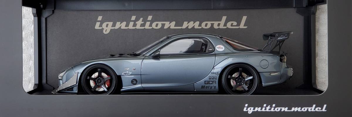 送料無料 IG 1/18 ignition model 希少品 FEED マツダ FD3S RX-7 魔王 アドバンホイール 2041 イグニッションモデル ミニカー MAZDA_アドバン レーシング ホイール装着です。