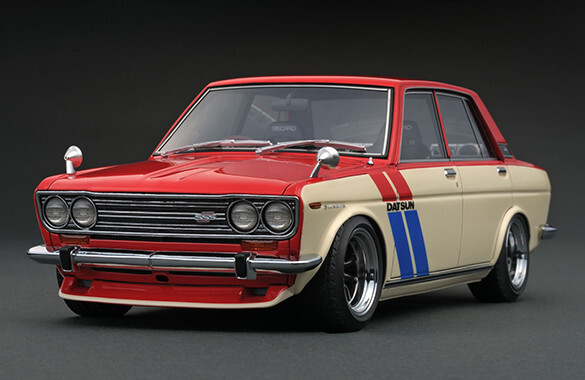 品質が完璧 1/18 送料無料IG ignition 初期モデルニッサン510 model hpi・racing