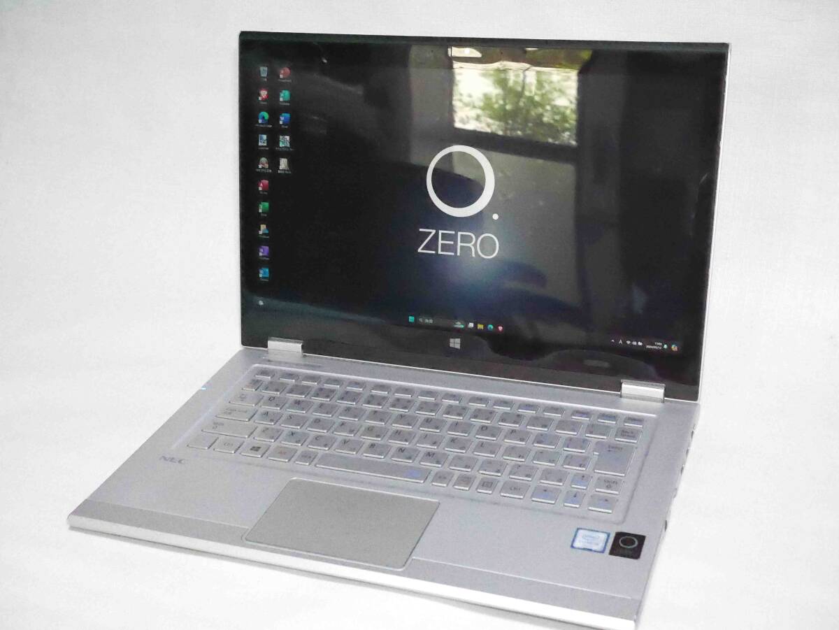 NEC LAVIE HZ650/D フルHD(1920*1080) タッチパネル 360°回転 Core-i5 4GBメモリー Office Pro Plus 2021 他多数_画像1