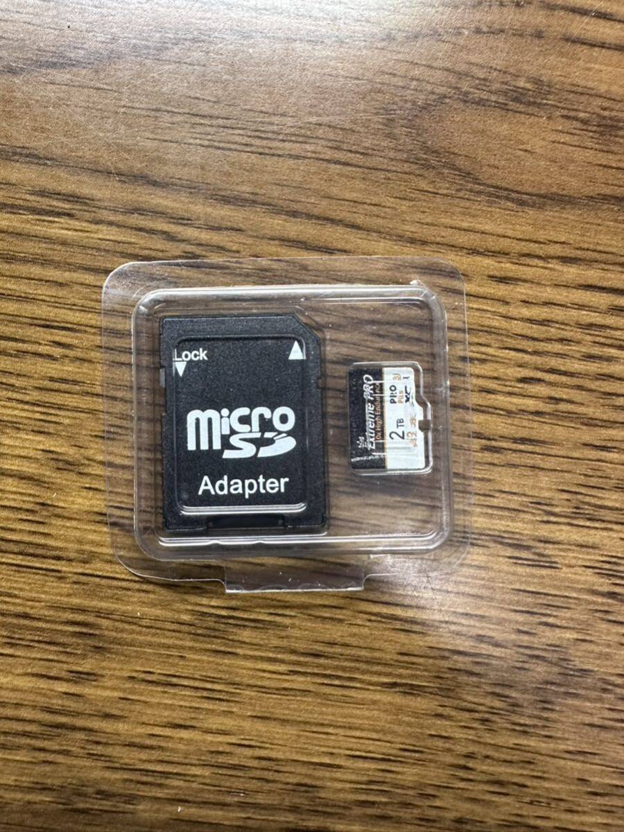  micro SD card microSD card high capacity 2TB 2 tera bite white black 
