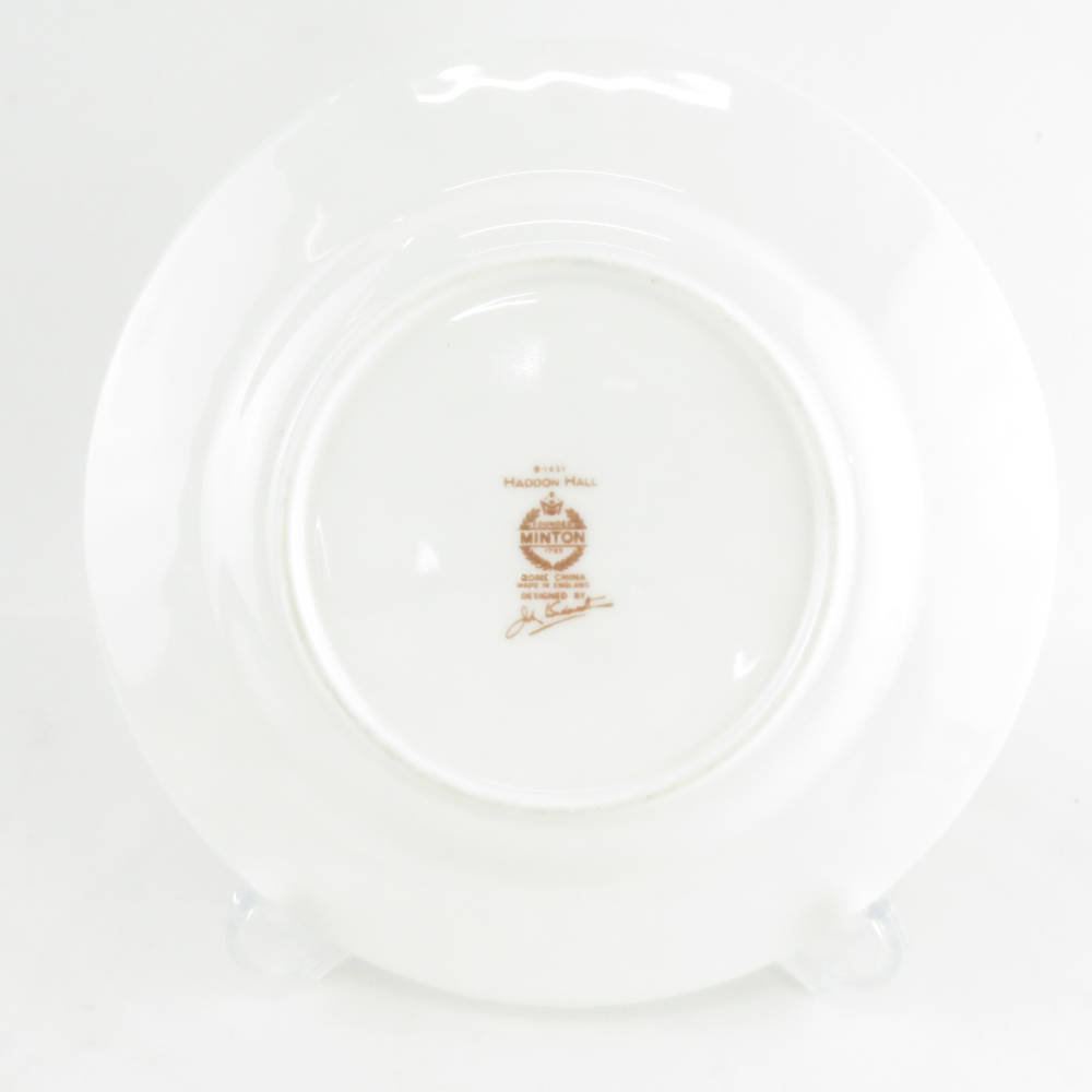 美品 MINTON ミントン ハドンホール 中皿 4枚 16/20cmプレートセット ケーキ デザート SU5953D_画像6