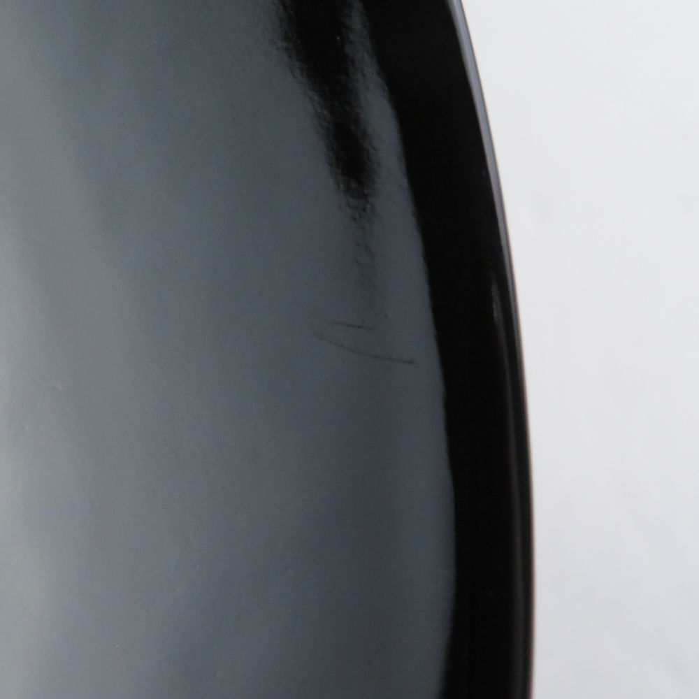 美品 iittala イッタラ ティーマ 中皿 2枚 ペア 21cmプレート 北欧 フィンランド 黒 SU6790S_画像8