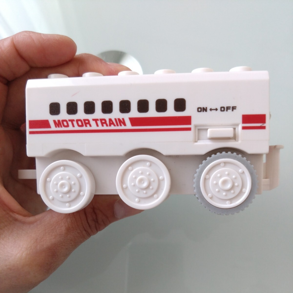 バンダイ BANDAI ブロックラボ Block Labo モータートレイン MOTOR TRAIN 動作確認済の画像4