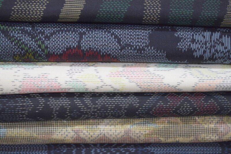 [..]18G secondhand goods silk genuine Ooshima pongee etc. Ooshima pongee. kimono 10 points collection set sale * have on remake raw materials also 