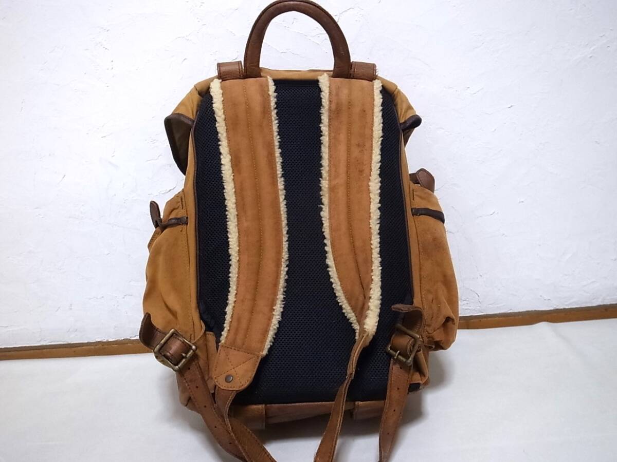 90s00s LLBEAN エルエルビーン 底レザー バックパック /ビンテージ 70s80s BOAT&TOTE ボート&トート カタディン デラックス アメリカ製 USAの画像2