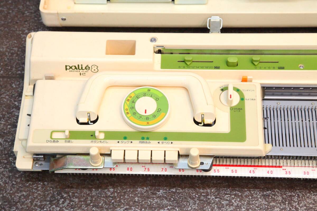 * usage little * Brother Paris e8eitoKH-881 brother compilation machine knitter knitting knitting handicrafts operation not yet verification present condition goods 
