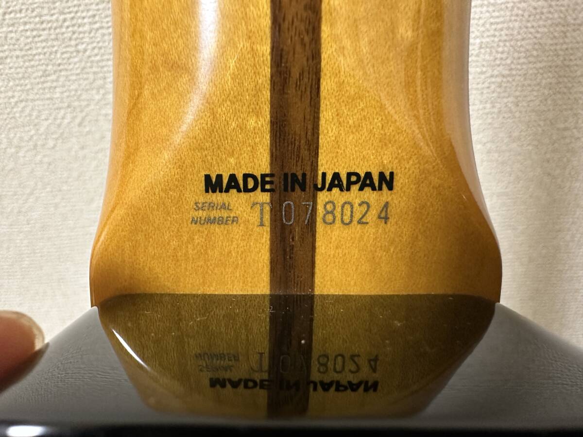 Fender Japan ST-57 TX BLK フェンダージャパン + アクセサリの画像4