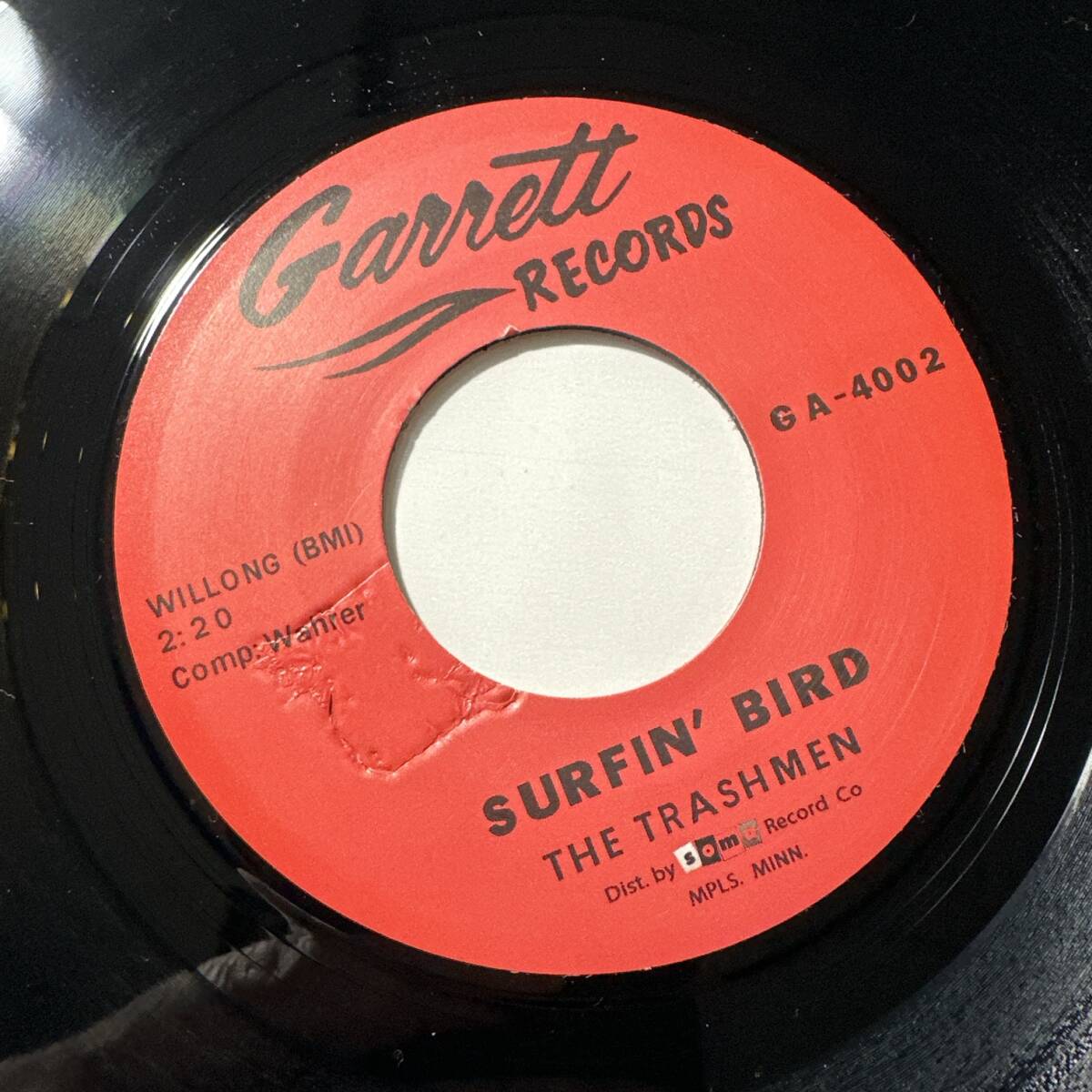 The Trashmen - Surfin' Bird / Bird Dance Beat ☆UK Repro 7″☆クラブヒット☆SURF/GARAGE CLASSIC_画像1